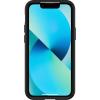 OtterBox iPhone 13 Mini & iPhone 12 Mini Prefix Series Case – Black Crystal, Ultra-Thin, Pocket-Friendly, Raised Edges Protect Camera & Screen, Wireless Charging Compatible(BLACK CRYSTAL)