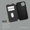 OtterBox iPhone 13 (ONLY) Strada Series Case – Espresso, Card Holder, Genuine Leather, Pocket-Friendly, Folio case(SHADOW)
