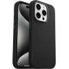 OtterBox iPhone 15 Pro Symmetry Series Cactus Leather for MagSafe – Noir ASH (Black), sustainably sourced, Snaps to MagSafe, Ultra-Sleek, Raised Edges Protect Camera & Screen