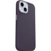 OtterBox iPhone 15 Pro Symmetry Series Cactus Leather for MagSafe – Rich Adobe (Brown), sustainably sourced, Snaps to MagSafe, Ultra-Sleek, Raised Edges Protect Camera & Screen(Purple)