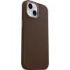 OtterBox iPhone 15 Symmetry Series Cactus Leather for MagSafe – Rich Adobe (Brown), Snaps to MagSafe, Ultra-Sleek, Raised Edges Protect Camera & Screen