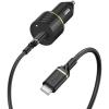 OtterBox Fast Charge USB-C Car Charger, 20 Watt + OtterBox USB C-C Cable, 1M – Black Shimmer