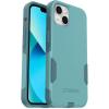 OtterBox iPhone 13 (ONLY) Commuter Series Case – Black, Slim & Tough, Pocket-Friendly, with Port Protection(Teal)
