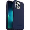 OtterBox iPhone 13 Pro (ONLY) Symmetry Series+ Case – Realtree Blaze Edge (Camo) (GEN 2), Ultra-Sleek, Snaps to MagSafe, Raised Edges Protect Camera & Screen(Navy)