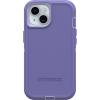OtterBox iPhone 15, iPhone 14, and iPhone 13 Defender Series Case – Mountain Majesty (Purple), screenless, Rugged & Durable, with Port Protection, Includes Holster Clip Kickstand