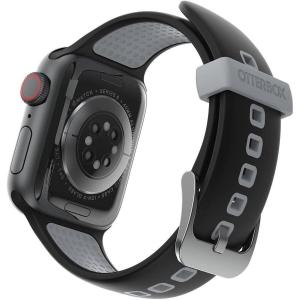 OtterBox All Day Band for Apple Watch 38mm/40mm/41/42mm – Pavement (Black/Grey)