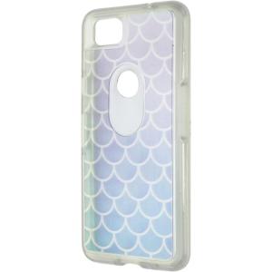 OtterBox Symmetry Series Hybrid Case for Google Pixel 2 – Clear/Blue Scales