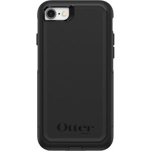 OtterBox iPhone SE 3rd & 2nd Gen, iPhone 8 & iPhone 7 (not Compatible with Plus Sized Models) Commuter Series Case – Black, Slim & Tough, Pocket-Friendly, with Port Protection