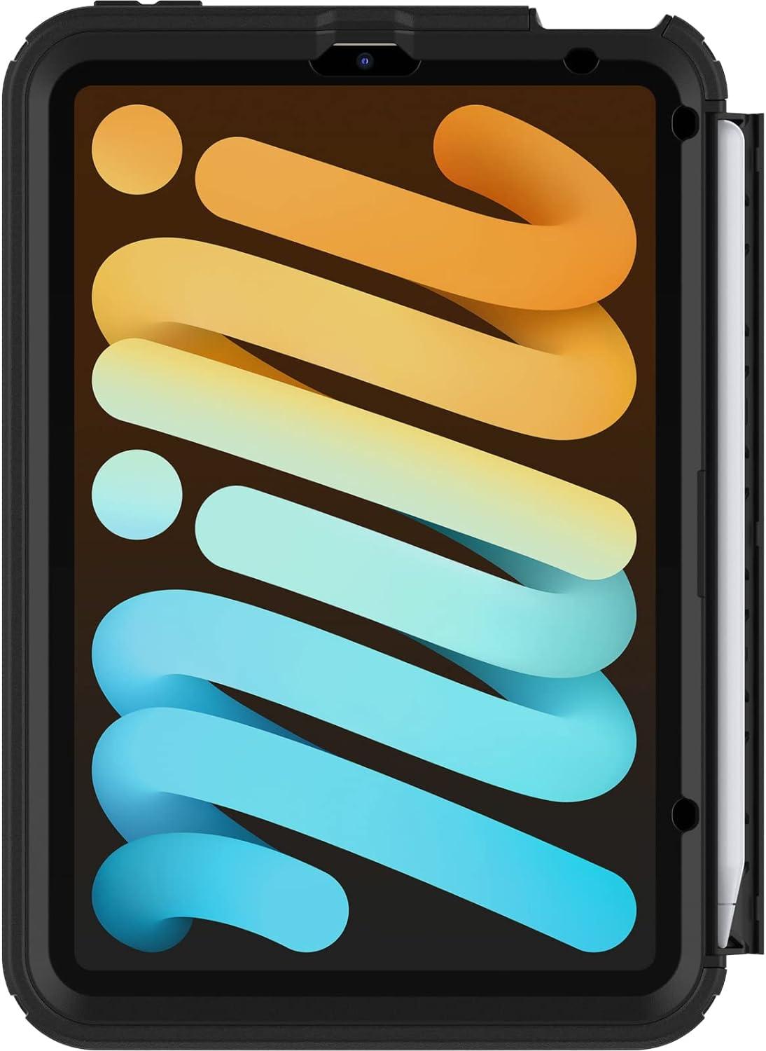 imageOtterBox Defender Series Case for iPad mini A17 and iPad mini 6th gen Ideal for Business Customers BLACK Rugged Durable MultiLayer Protection Single Unit Ships in Polybag