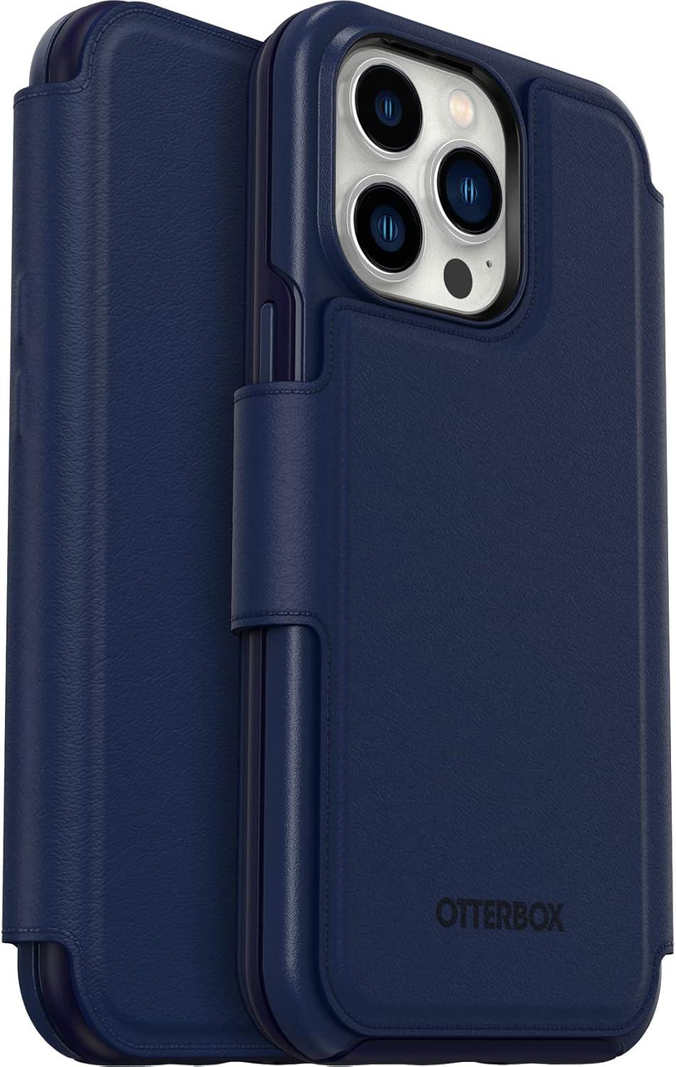 imageOtterBox Detachable Folio Wallet Case Sold Separately for MagSafe iPhone 12 iPhone 12 Pro iPhone 13 ampamp iPhone 13 Pro Boat Captain Blue