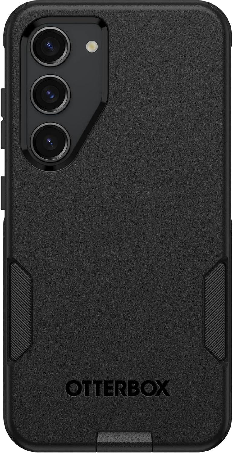 imageOtterBox Galaxy S23 Commuter Series Case Black Slim ampamp Tough PocketFriendly with Port Protection