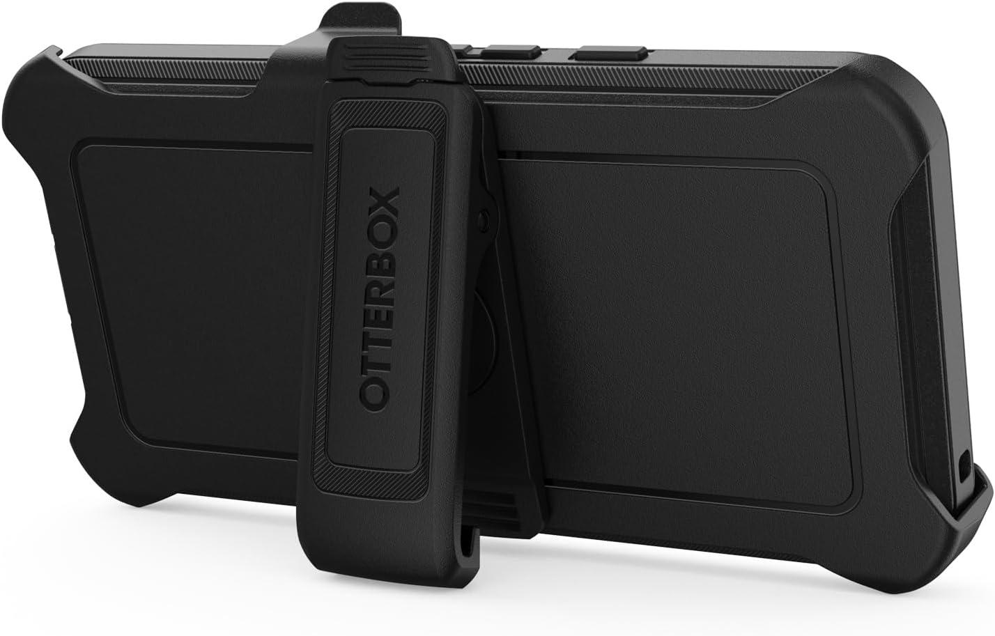 imageOtterBox Google Pixel 8 Defender Series Case BLACK rugged ampamp durable with port protection includes holster clip kickstand Single unit ships in polybag ideal for business customersBlack