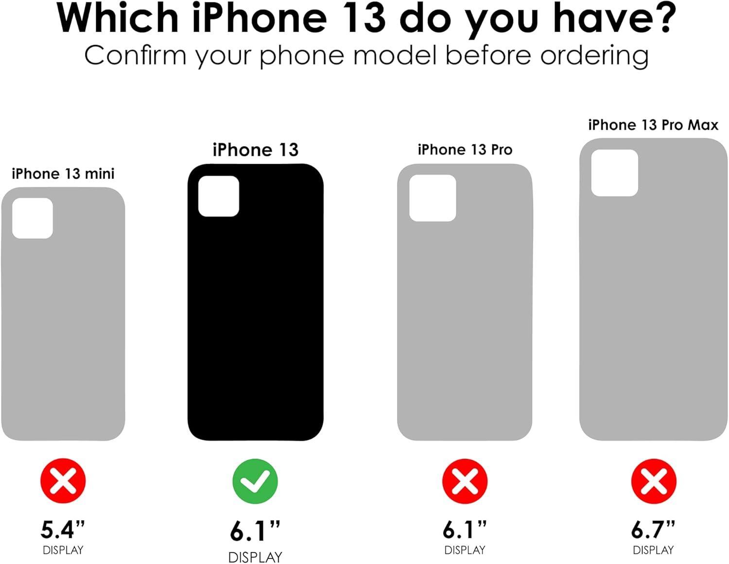 imageOtterBox Max Grip Cooling and Antimicrobial Gaming Case for iPhone 13 ONLY Squid Ink Black