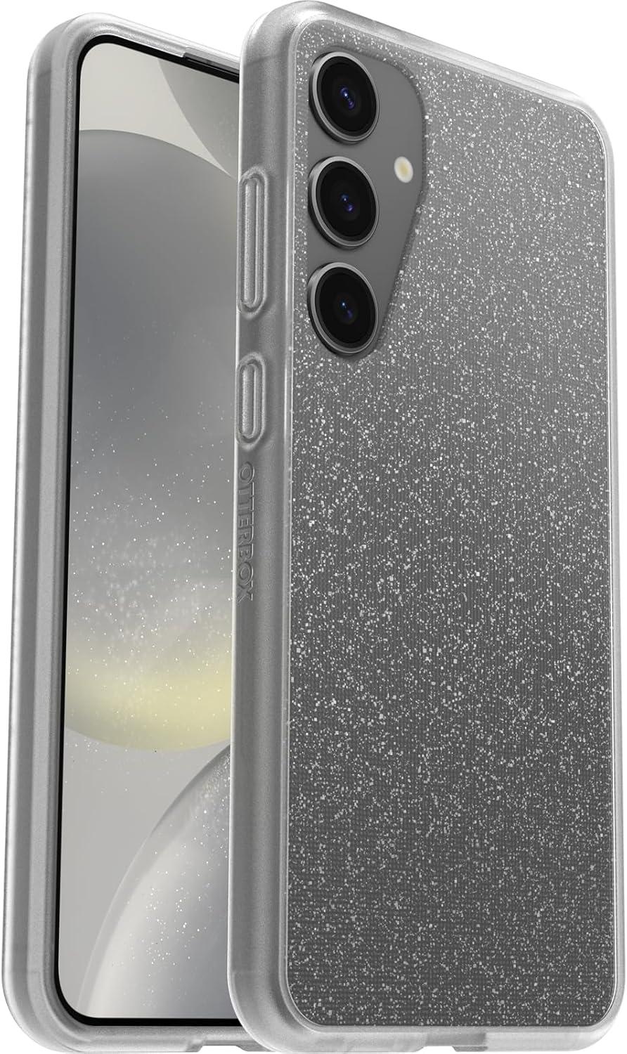 imageOtterBox Samsung Galaxy S24 Prefix Series Case Stardust ClearGlitter UltraThin PocketFriendly Raised Edges Protect Camera ampamp Screen Wireless Charging Compatible