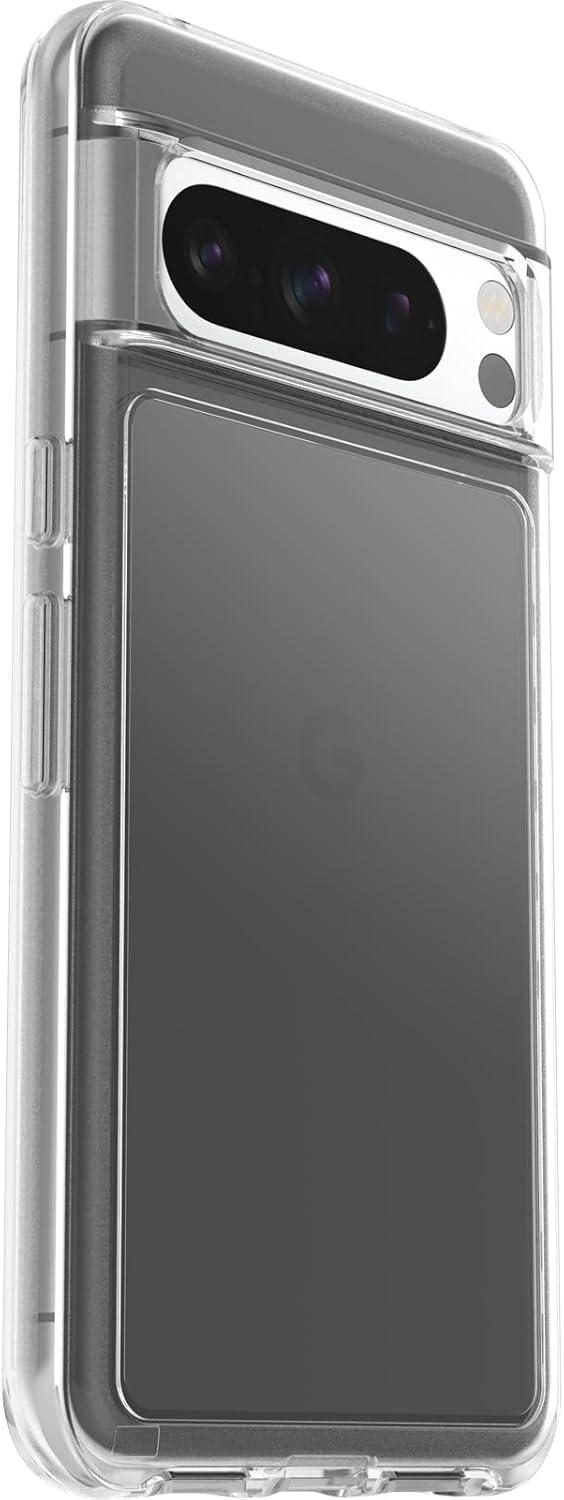 imageOtterBox Symmetry Clear Case for Google Pixel 8 Pro Shockproof Drop Proof Protective Thin Case 3X Tested to Military Standard ClearClear