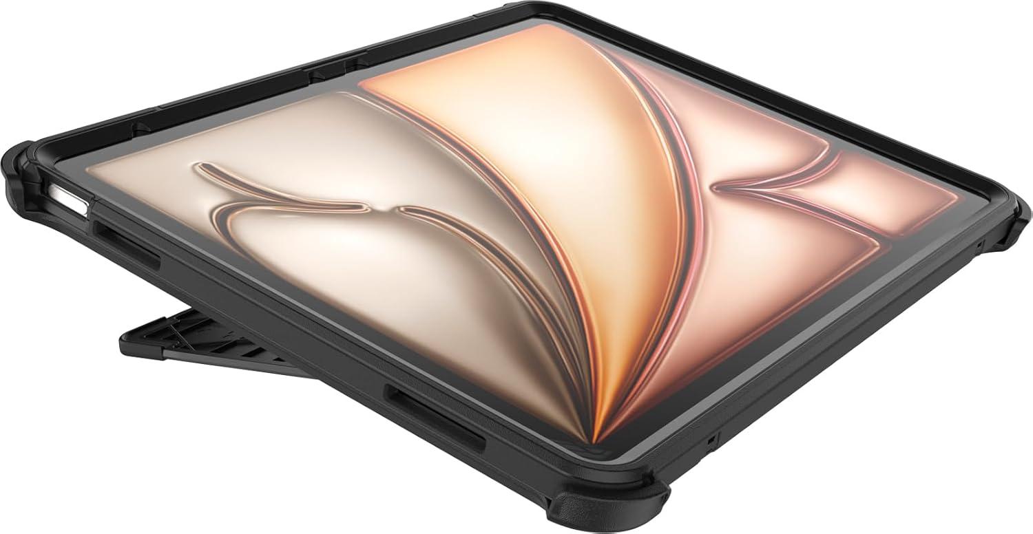 imageOtterBox Symmetry Series Folio Case for iPad Air 13inch M3 ampamp M2 Starry Night ClearBlack UltraSleek Design Multiple Viewing Positions Magnetic SleepWake Cover Ships in polybagBlack