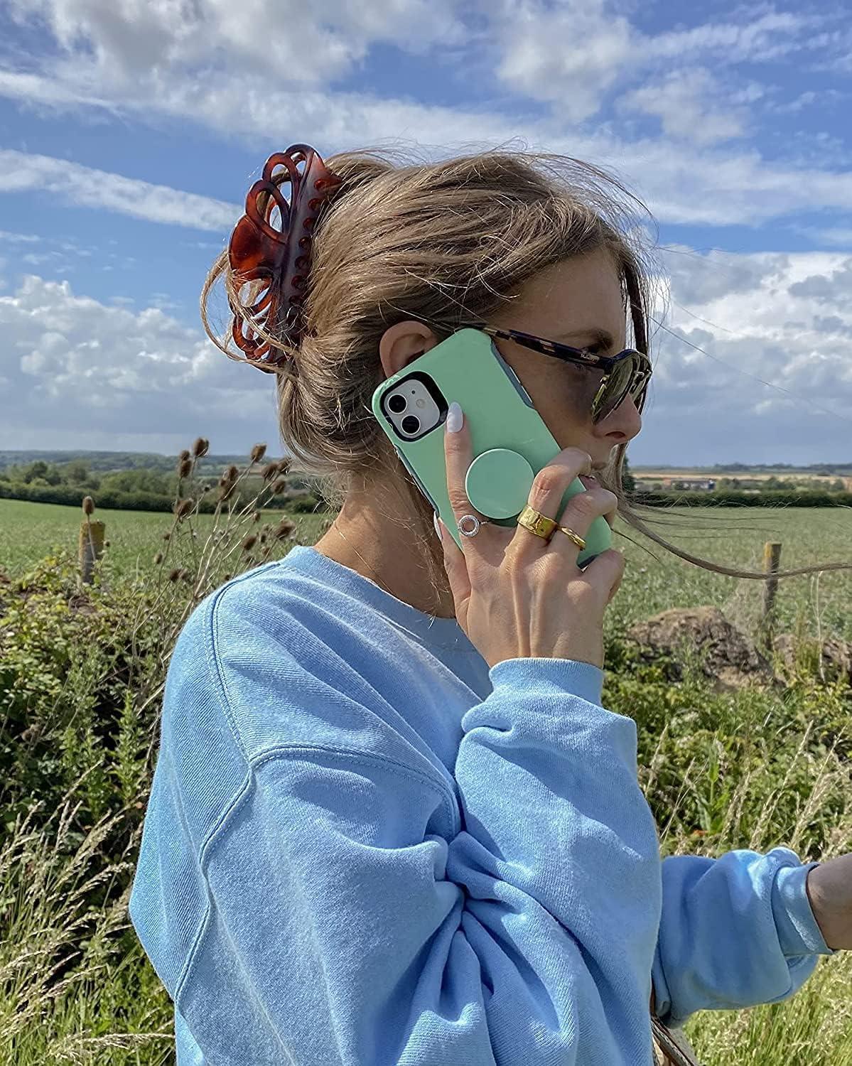 imageOtterBox iPhone 13 Pro Otter Pop Symmetry Series Case Tranquil Waters Blue Integrated PopSockets PopGrip Slim PocketFriendly Raised Edges Protect Camera ampamp ScreenDaisy