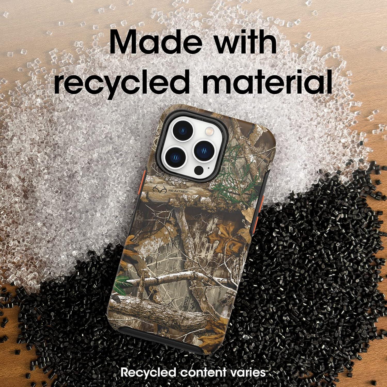 imageOtterBox iPhone 13 Pro Symmetry Series Case American Flag UltraSleek Snaps to MagSafe Raised Edges Protect Camera ampamp ScreenRealtree Orange