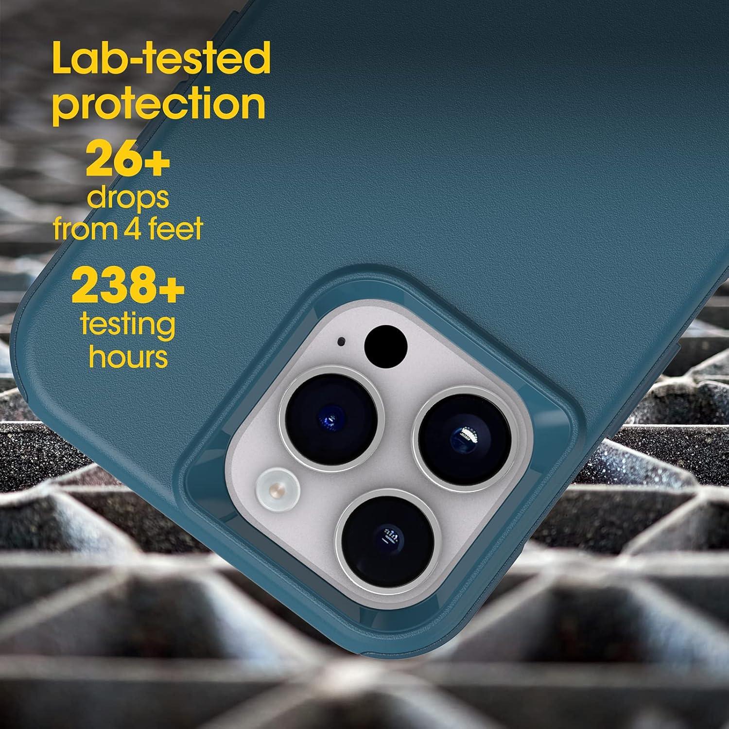 imageOtterBox iPhone 14 Pro Max ONLY Commuter Series Case Dont BE Blue Blue Slim ampamp Tough PocketFriendly with Port Protection