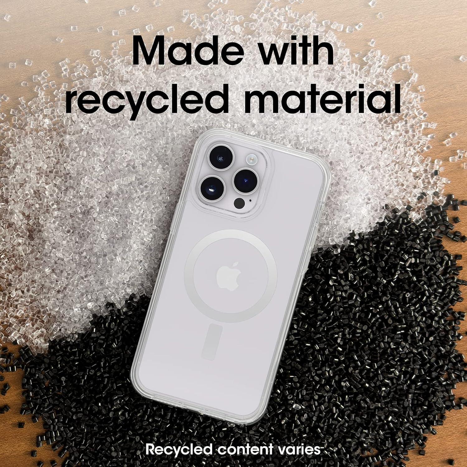 imageOtterBox iPhone 14 Pro Max ONLY Symmetry Series Case Clear UltraSleek Snaps to MagSafe Raised Edges Protect Camera ampamp Screen