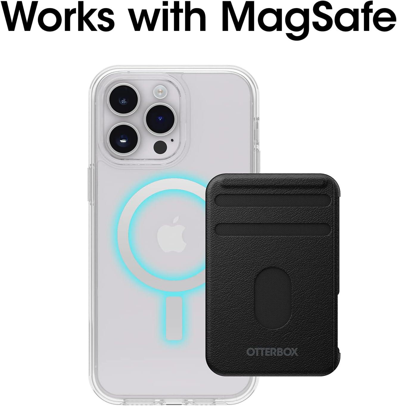 imageOtterBox iPhone 14 Pro Max ONLY Symmetry Series Case Clear UltraSleek Snaps to MagSafe Raised Edges Protect Camera ampamp Screen