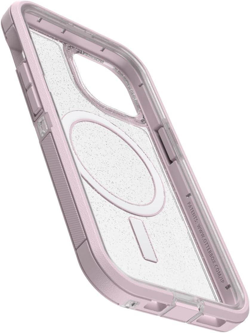 imageOtterBox iPhone 14 ampamp iPhone 13 Defender Series XT Case Blooming Lotus Pink Screenless Rugged Snaps to MagSafe Lanyard AttachmentStarry Mountain