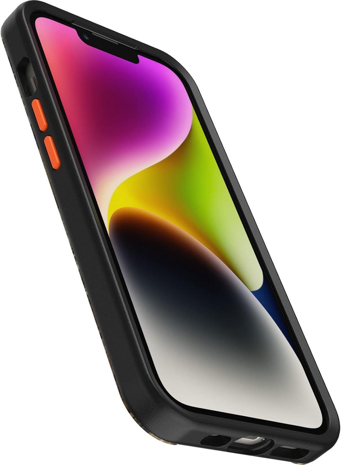 imageOtterBox iPhone 14 ampamp iPhone 13 Symmetry Series Case Window PANE Black UltraSleek Snaps to MagSafe Raised Edges Protect Camera ampamp Screen