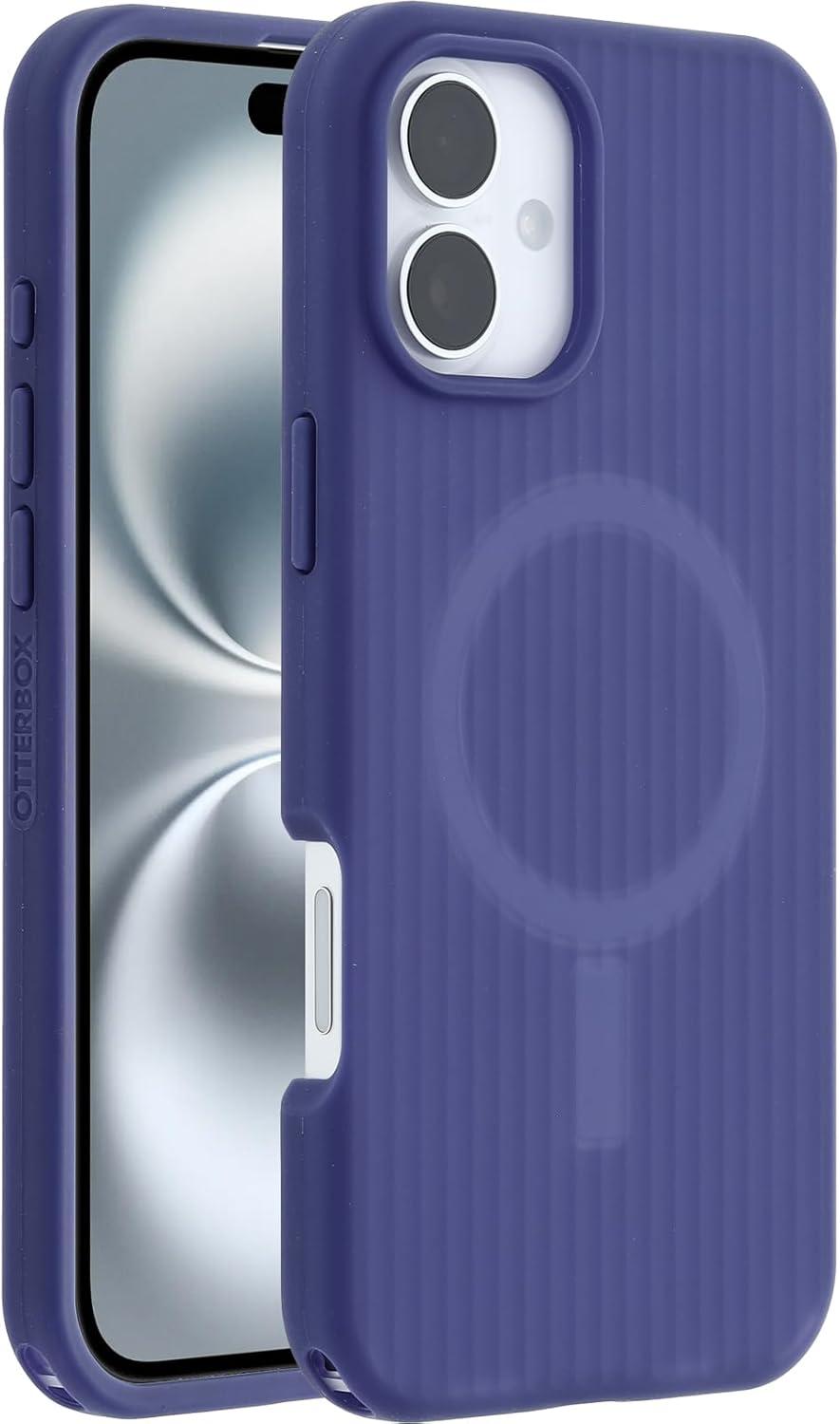 imageOtterBox iPhone 16 Plus Symmetry Series Soft Touch for MagSafe Denver Dusk Purple