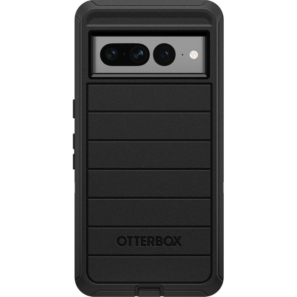 imageOtterBox Defender Series Case for Google Pixel 7 Pro Only Case Only Microbial Defense Protection NonRetail Packaging Blue Suede ShoesBlack