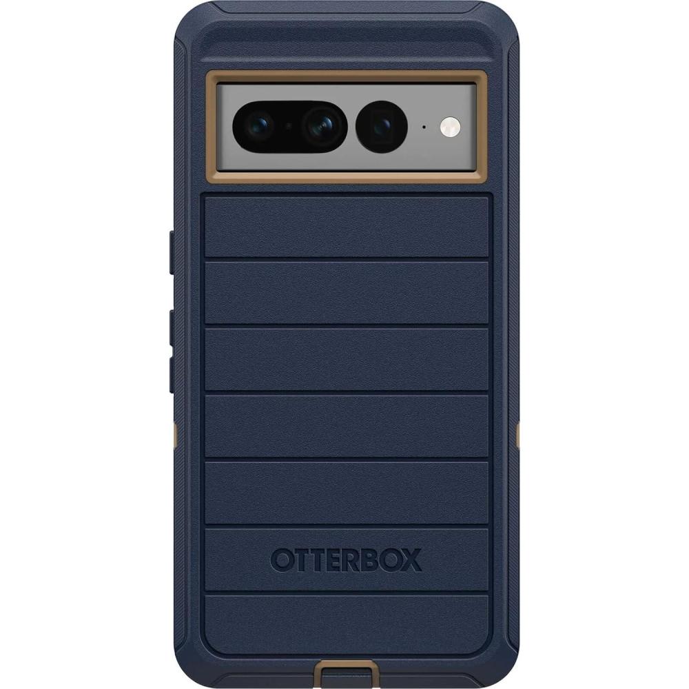 imageOtterBox Defender Series Case for Google Pixel 7 Pro Only  Case Only  Microbial Defense Protection  NonRetail Packaging  Blue Suede ShoesBlue Suede Shoes
