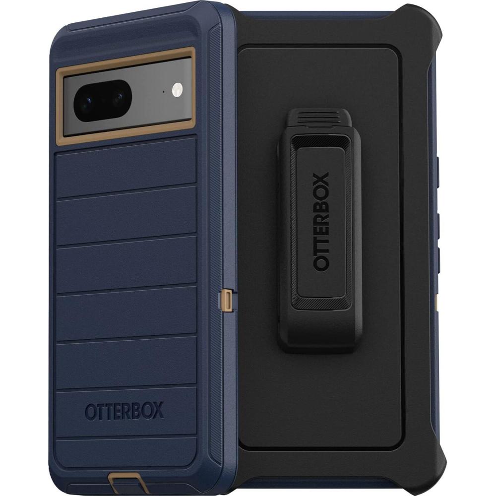 imageOtterBox Defender Series Rugged Case ampamp Holster for Google Pixel 7 ONLY  NOT Pro NonRetail Packaging  Blue Suede ShoesBlue Suede Shoes