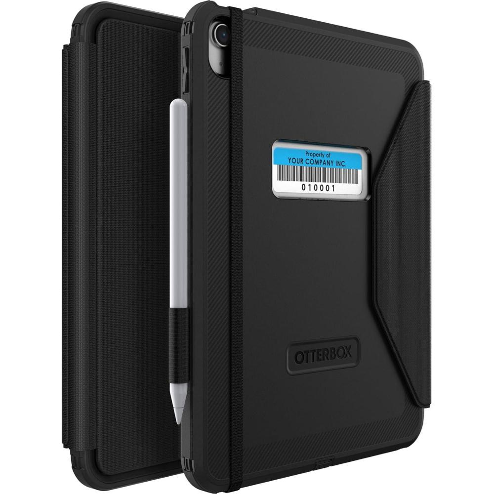 imageOtterBox Defender for Business Folio Accessory Folio ONLY for iPad A16 ampamp iPad 10th Gen Black No Screen Protector Included Single Unit Ships in Polybag Ideal for Business CustomerFolio Only