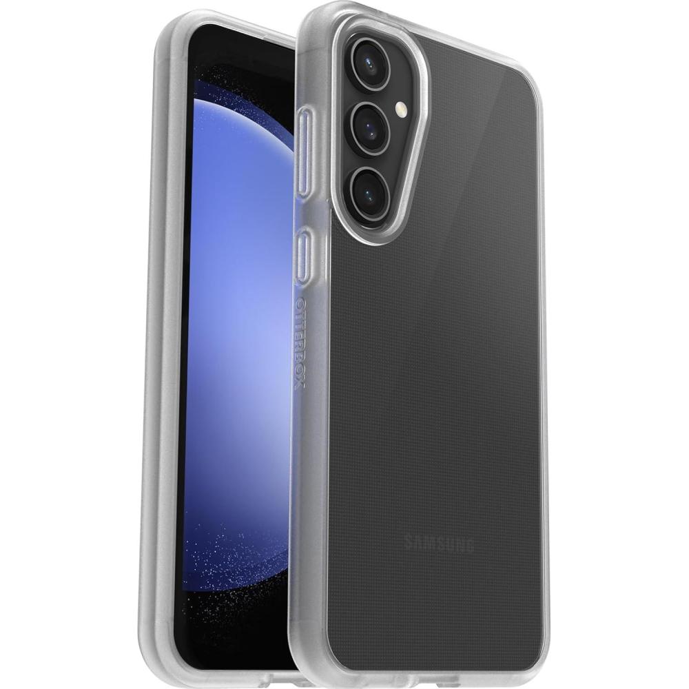imageOtterBox Galaxy S23 FE Prefix Series Case  Black UltraThin PocketFriendly Raised Edges Protect Camera ampamp Screen Wireless Charging CompatibleClear