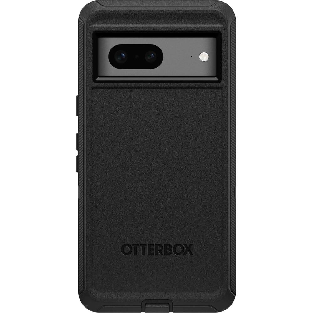 imageOtterBox Pixel 7 Only  Defender Series Case  Black  Rugged ampamp Durable  with Port Protection  Case Only  NonRetail Packaging