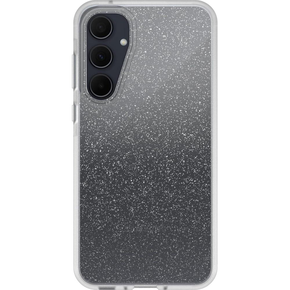 imageOtterBox Samsung Galaxy A35 Prefix Series Case  Stardust ClearGlitter UltraThin PocketFriendly Raised Edges Protect Camera ampamp Screen Wireless Charging CompatibleClearGlitter