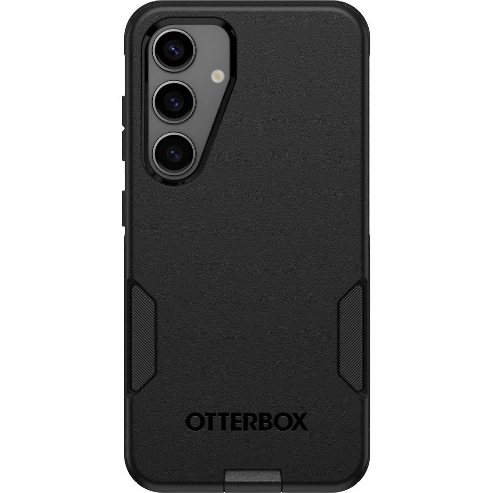 imageOtterBox Samsung Galaxy S24 Commuter Series Case  Single Unit Ships in Polybag Ideal for Business Customers  BLACK  slim ampamp tough pocketfriendly with port protection