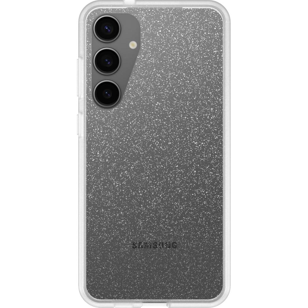 imageOtterBox Samsung Galaxy S24 Prefix Series Case  Stardust ClearGlitter UltraThin PocketFriendly Raised Edges Protect Camera ampamp Screen Wireless Charging Compatible