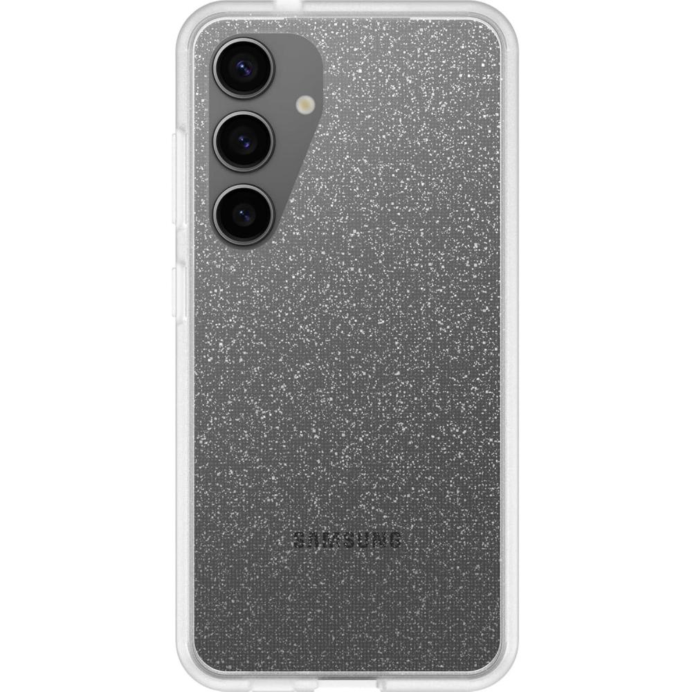 imageOtterBox Samsung Galaxy S24 Prefix Series Case  Stardust ClearGlitter UltraThin PocketFriendly Raised Edges Protect Camera ampamp Screen Wireless Charging Compatible