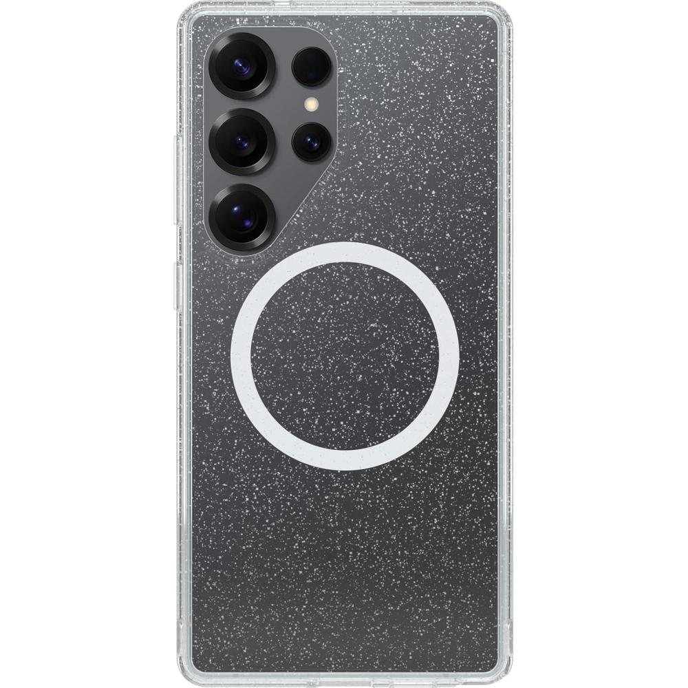 imageOtterBox Samsung Galaxy S25 Ultra Symmetry Series Clear Magnet Case  Stardust ClearGlitter