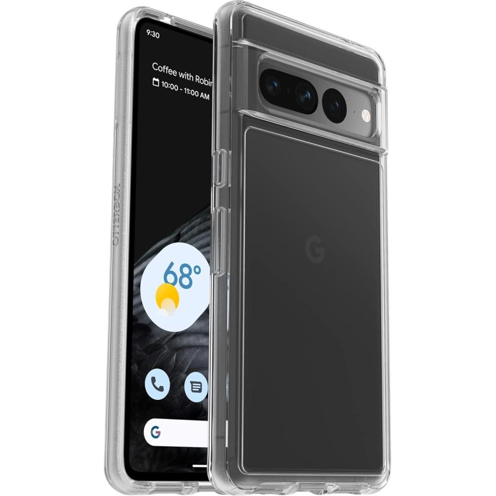imageOtterBox Symmetry Clear Case for Google Pixel 7 Pro Shockproof Drop Proof Protective Thin Case 3X Tested to Military Standard ClearPixel 7 Pro
