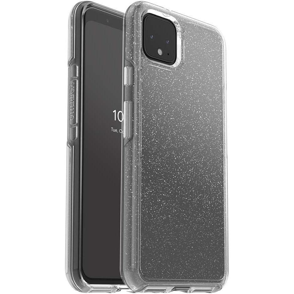 imageOtterBox Symmetry Clear Series Case for Google Pixel 4 XL  Stardust Silver FlakeClear