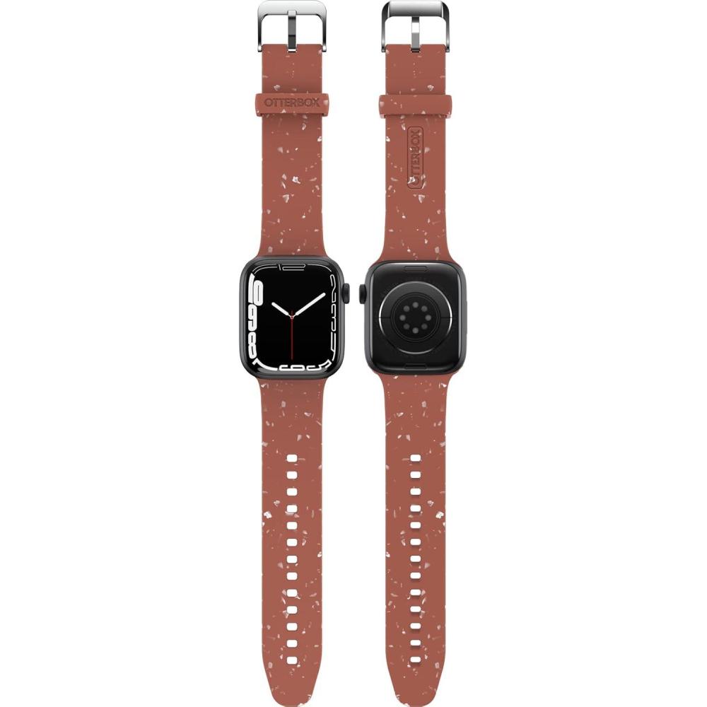 imageOtterBox TERRUS BAND for Apple Watch Series 8 ampamp 7 444546mm  CLAY AND SAND Red