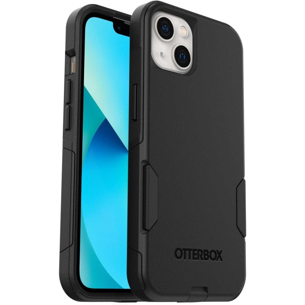 imageOtterBox iPhone 13 ONLY Commuter Series Case  Single Unit Ships in Polybag Ideal for Business Customers  BLACK slim ampamp tough pocketfriendly with port protection