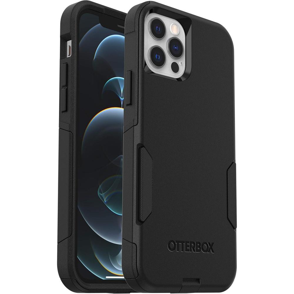 imageOtterBox iPhone 13 Pro ONLY Commuter Series Case  Single Unit Ships in Polybag Ideal for Business Customers  BLACK slim ampamp tough pocketfriendly with port protectioniPhone 12  iPhone 12 Pro