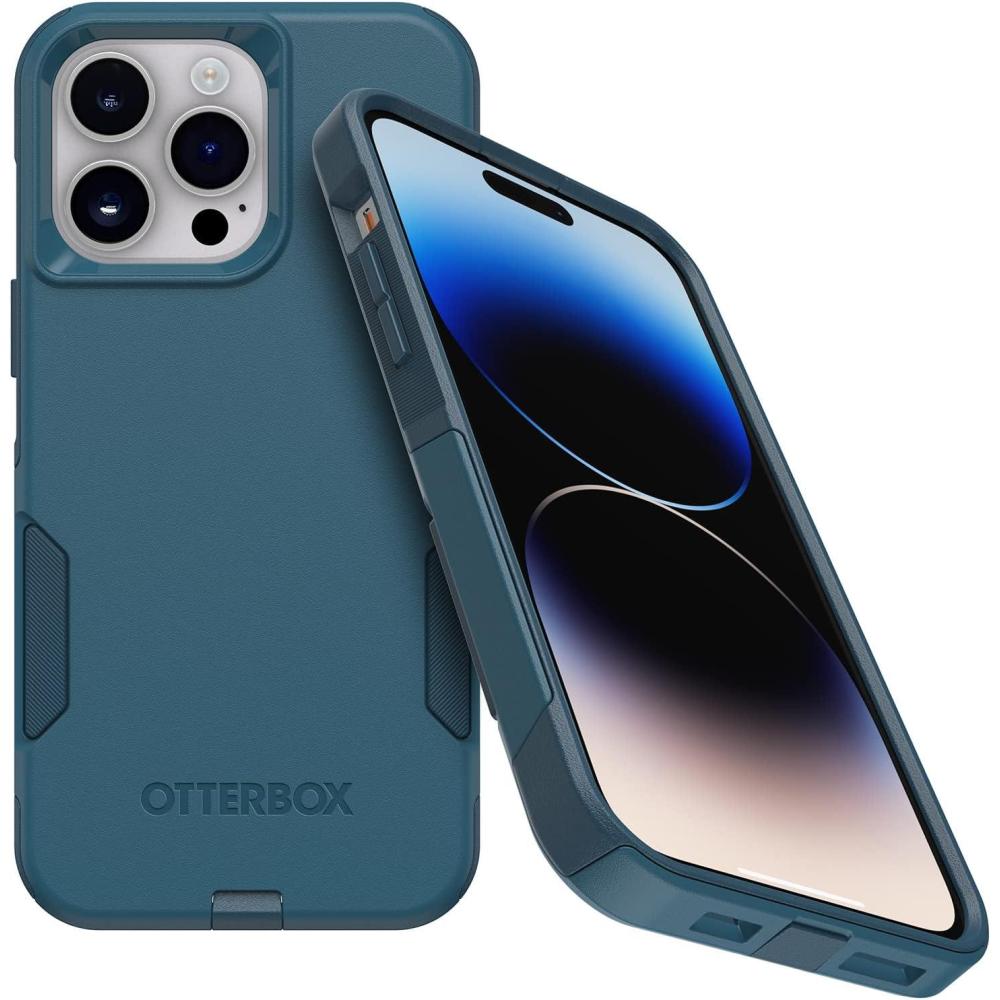 imageOtterBox iPhone 14 Pro Max ONLY Commuter Series Case Dont BE Blue Blue Slim ampamp Tough PocketFriendly with Port Protection
