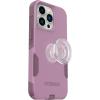 OtterBox Bundle Commuter Series for iPhone 13 PRO – (Maven Way) + PopSockets PopGrip – (Clear Glitter Silver)