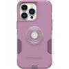 OtterBox Bundle Commuter Series for iPhone 13 PRO – (Maven Way) + PopSockets PopGrip – (Clear Glitter Silver)