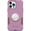 OtterBox Bundle Commuter Series for iPhone 13 PRO – (Maven Way) + PopSockets PopGrip – (Rose Gold)