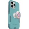 OtterBox Bundle Commuter Series for iPhone 13 PRO – (RIVETING Way) + PopSockets PopGrip – (Jawbreaker Gloss)