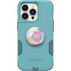 OtterBox Bundle Commuter Series for iPhone 13 PRO – (RIVETING Way) + PopSockets PopGrip – (Jawbreaker Gloss)